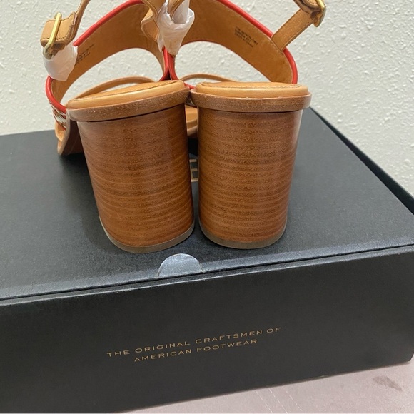 NIB FRYE Women's Amy Woven Block Heel Sandals - Size 11M - Picture 4 of 12